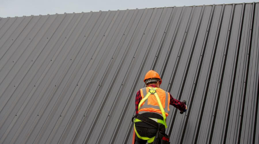 Professional metal roof installation services in Waterford, PA